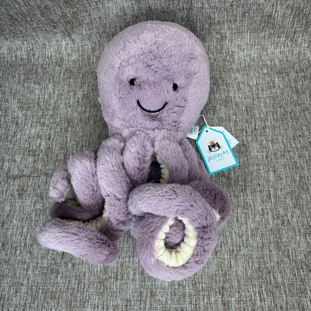 Jellycat Little Maya Octopus Plush Stuffed Animal NWT Retired